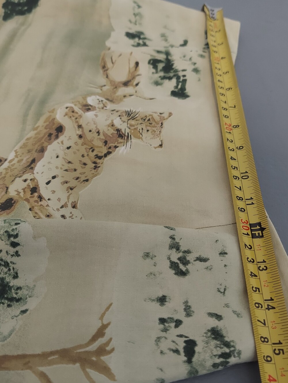 SilkLand Leopard Pencil Skirt Resort Wear Size 6 - Picture 10 of 10